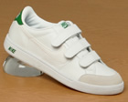 Nike Meadow (Velcro) White/White/Green Leather