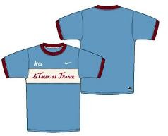 Men` TDF Heritage Tee - Blue Wave 2007