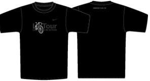 Nike Men` TDF Le Tour Classic Tee - Black 2007