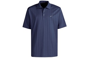 Nike Menand#8217;s Tiger Woods Dri-Fit Drop Needle Polo Shirt