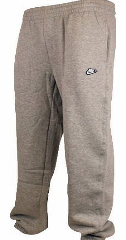 Mens Boys Nike Fleece Jog Pant Jogging Pants Open Hem Joggers Bottoms L