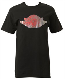 Mens Jordan Gradient Wings T-Shirt Black/Red