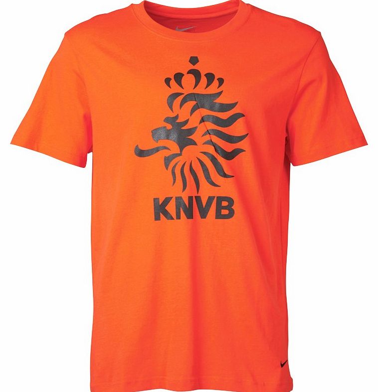 Mens KNVB Netherlands Core T-Shirt Safety