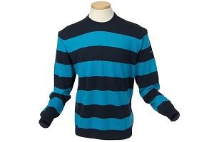 Nike Mens Merino Stripe Crew Sweater