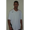NIKE Men`s Tennis White/Black/Yellow Tee