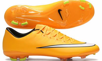 Nike Mercurial Vapor X FG Kids Football Boots Laser