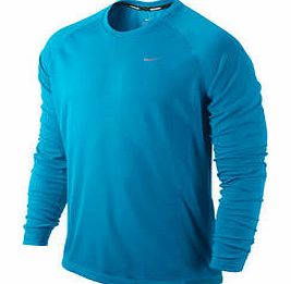 Nike Miler Long Sleeve Uv Running Top