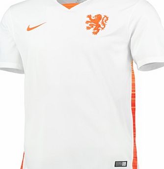 Nike Netherlands Away Shirt 2015 White 640844-105