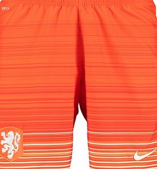 Nike Netherlands Away Shorts 2015 Orange 640843-815