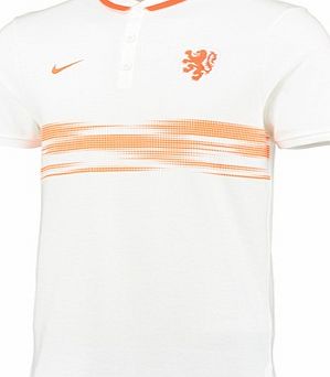 Nike Netherlands League Authentic Polo White 644218-100