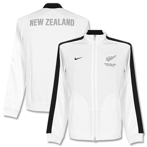 New Zealand White N98 Track Jacket 2014 2015