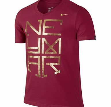 Nike Neymar Hero Tee Red 619296-620