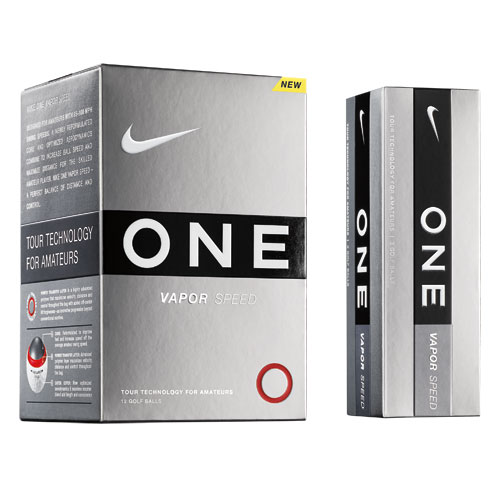Nike One Vapor Speed Golf Balls 12 Pack - 2010