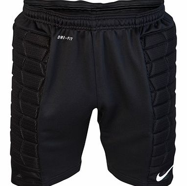 Nike Padded Goalkeeper Shorts - Black/White