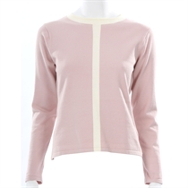 Nike Pink Golf Knitted Long Sleeved Top