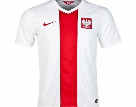 Nike Poland Home Shirt 2014/15 White 578322-105