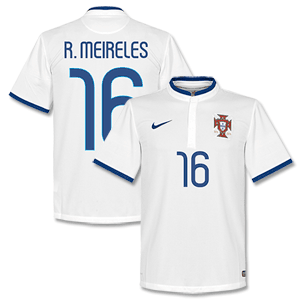 Portugal Away Meireles Shirt 2014 2015 (Fan