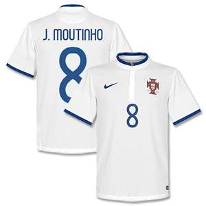 Portugal Away Moutinho Shirt 2014 2015 (Fan