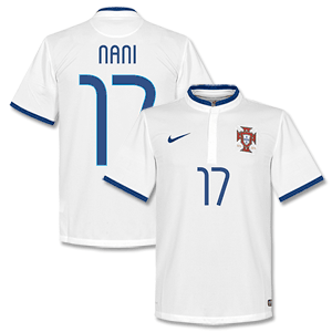 Portugal Away Nani Shirt 2014 2015 (Fan Style