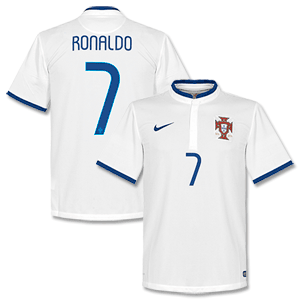 Portugal Away Ronaldo Shirt 2014 2015