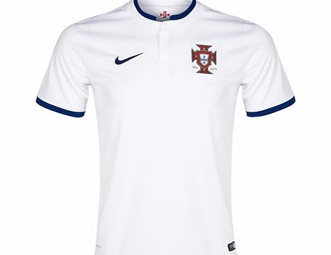 Nike Portugal Away Shirt 2014 White 577987-105
