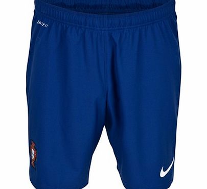 Nike Portugal Away Shorts 2014 - Kids Royal Blue