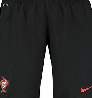 Nike Portugal Away Shorts 2015 Black 640852-010