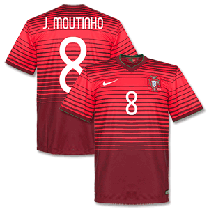 Portugal Home Moutinho Shirt 2014 2015 (Fan