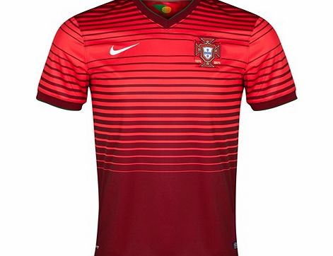 Nike Portugal Home Shirt 2014/15 Red 577986-677