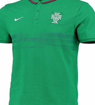Nike Portugal League Authentic Polo Green 644234-302