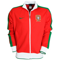 Portugal N98 Track Jacket - Sport Red / Green.