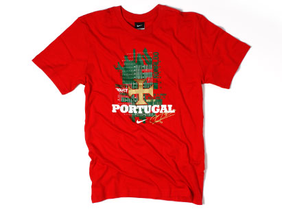 Portugal Ronaldo Hero Football T-Shirt Sport Red
