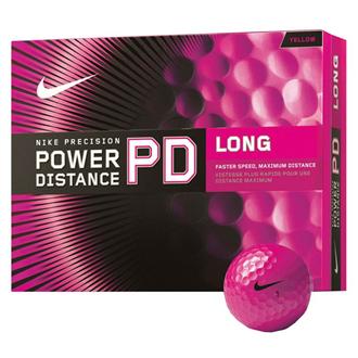 Nike Power Distance PD7 Ladies Golf Balls (Pink