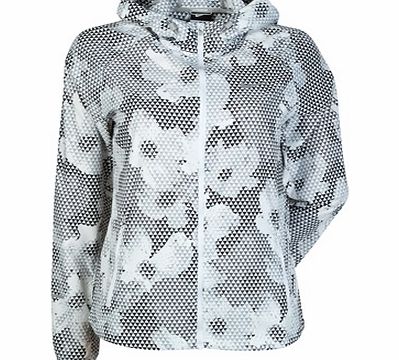 Printed Distance Jacket Womens White