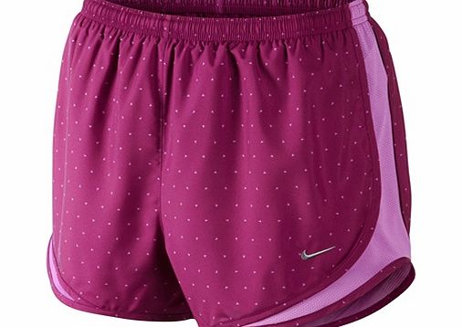 Nike Printed Tempo Short Womens Purple 588592-515