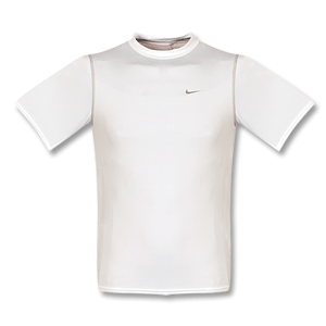 Nike Pro Compression Short Sleeve Crew in Box - White