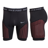 Nike Pro Football Combat Shorts - Black/Varsity