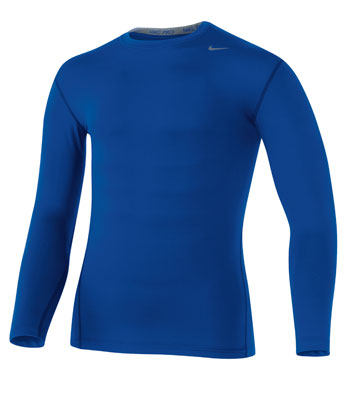 Nike Pro  Nike Pro LS Core T-shirt Royal Blue