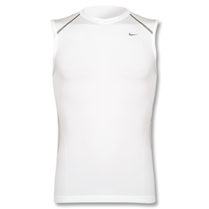 Nike Pro Vent Sleeveless Top - White