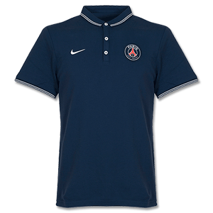 PSG Authentic Polo - Navy 2014 2015