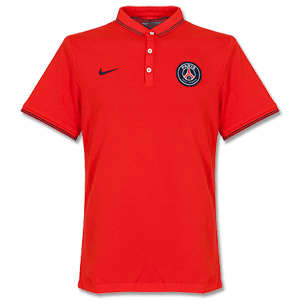 PSG Authentic Polo - Red 2014 2015