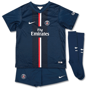 PSG Home Little Boys Kit 2014 2015