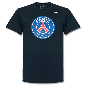 Nike PSG Navy Core Crest T-Shirt 2013 2014