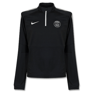 Nike PSG Select Mid-Layer L/S Top - Black/Silver 2014