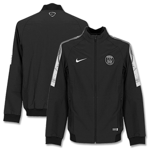 PSG Select Sideline Woven Jacket - Black/Silver