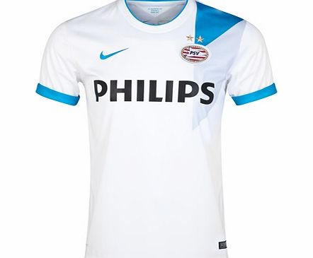 Nike PSV Away Shirt 2014/15 White 618817-106