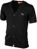 NIKE Puma Golf Knitted Cardigan Black XXL