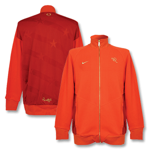 Nike R10 Ronaldinho Full Zip Top - red