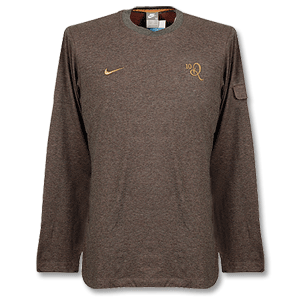 Nike R10 Ronaldinho L/S Top - Grey Marl