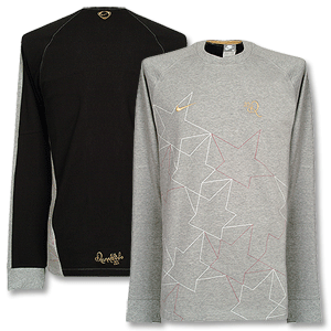 Nike R10 Ronaldinho L/S Top - grey